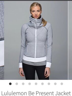 lululemon athletica be present jacket